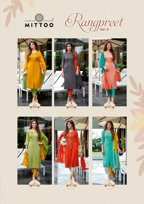 Mittoo Rangpreet 3 Designer Festive Wear Readymade Salwar